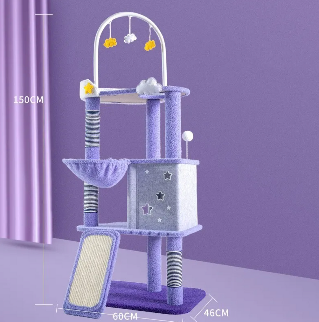 Lumora ClimbPlay Cat Scratching Tower - Multi-level cat tree