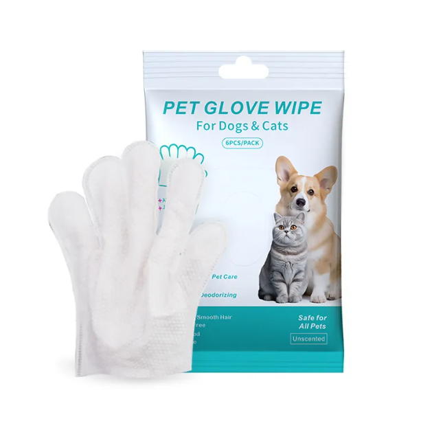 Lumora CleanPaws pet grooming cleaning gloves