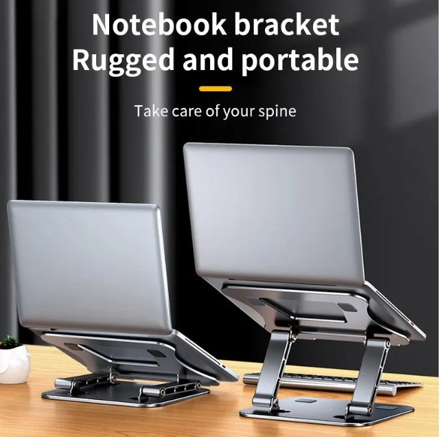Lumora ElevateDesk Adjustable Laptop Stand - Ergonomic aluminum desk riser