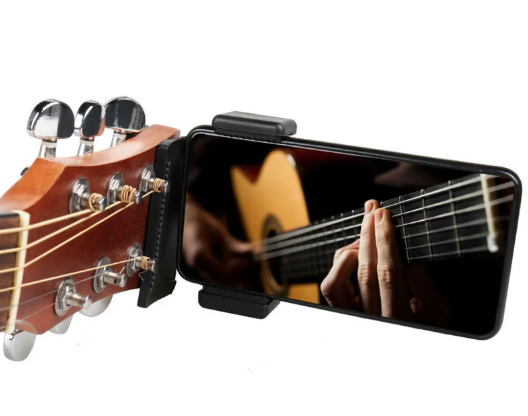 Lumora TuneClip phone guitar clip stand mount