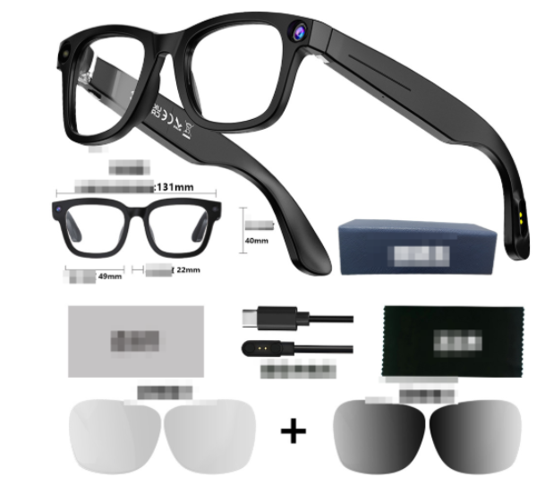 Lumora Vision AI smart glasses with built-in camera
