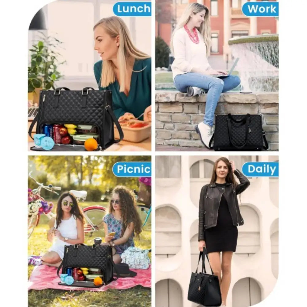 Lumora FreshPack insulated lunch bag tote for women
