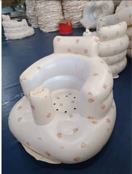 Lumora TinyThrone inflatable baby chair seat