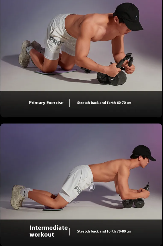 Lumora CoreRoll auto-rebound abdominal exercise wheel