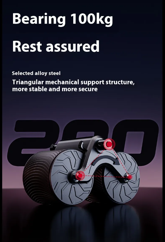 Lumora CoreRoll auto-rebound abdominal exercise wheel