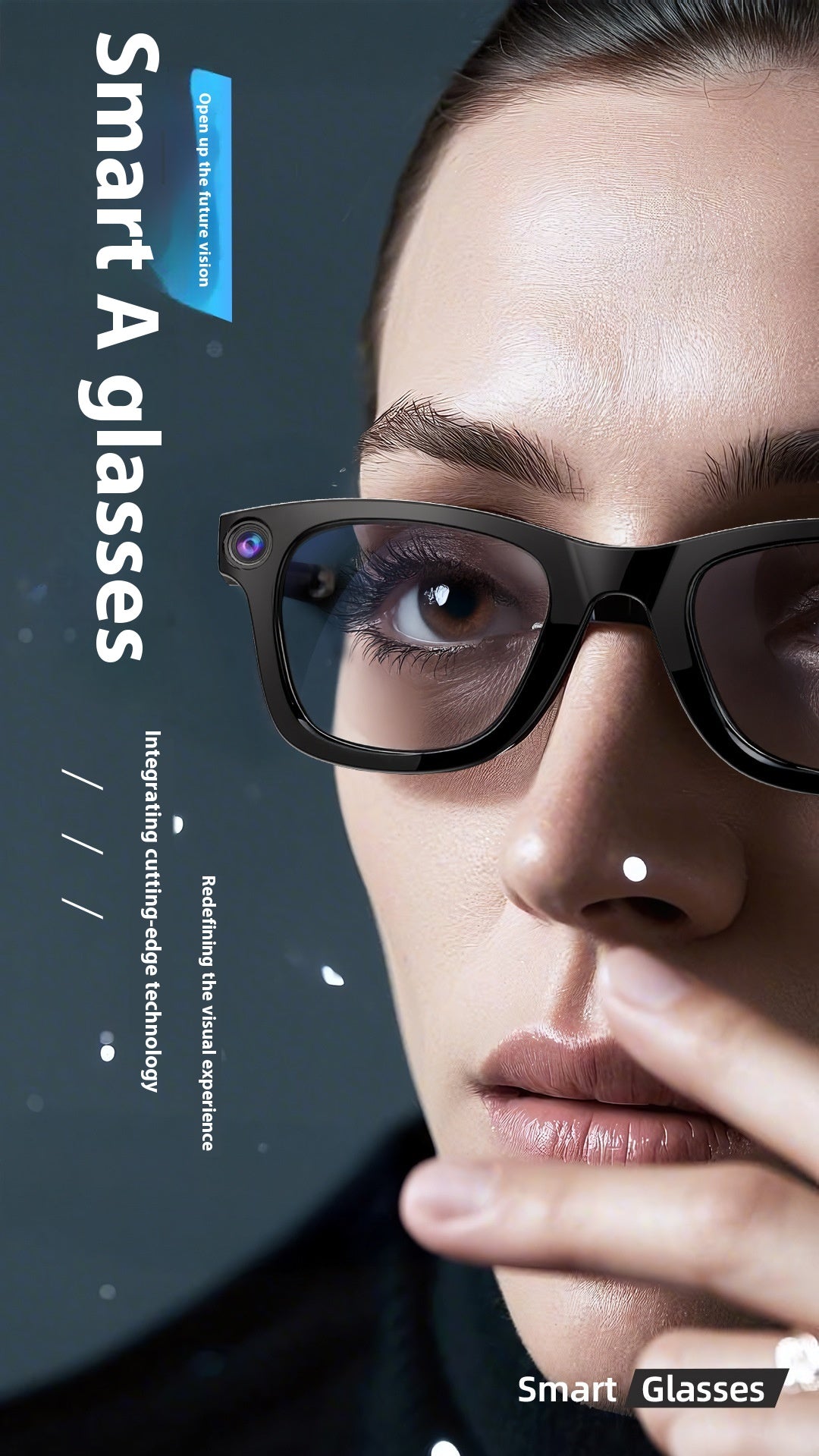 Lumora Vision AI smart glasses with built-in camera