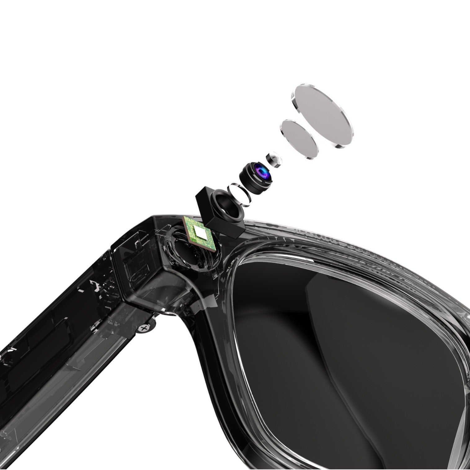 Lumora Vision AI smart glasses with built-in camera