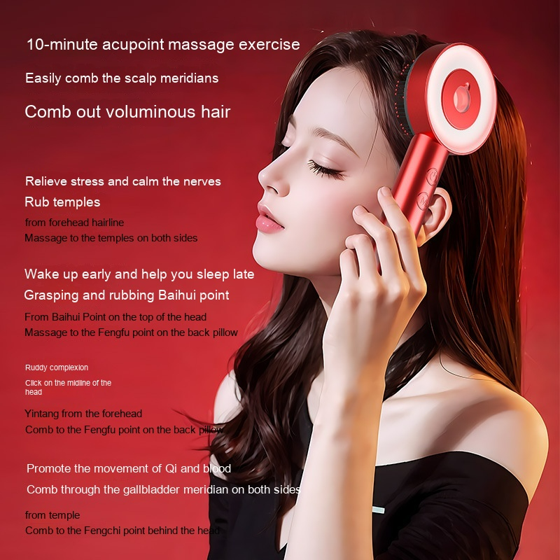 Lumora ZenScalp scalp massager comb brush