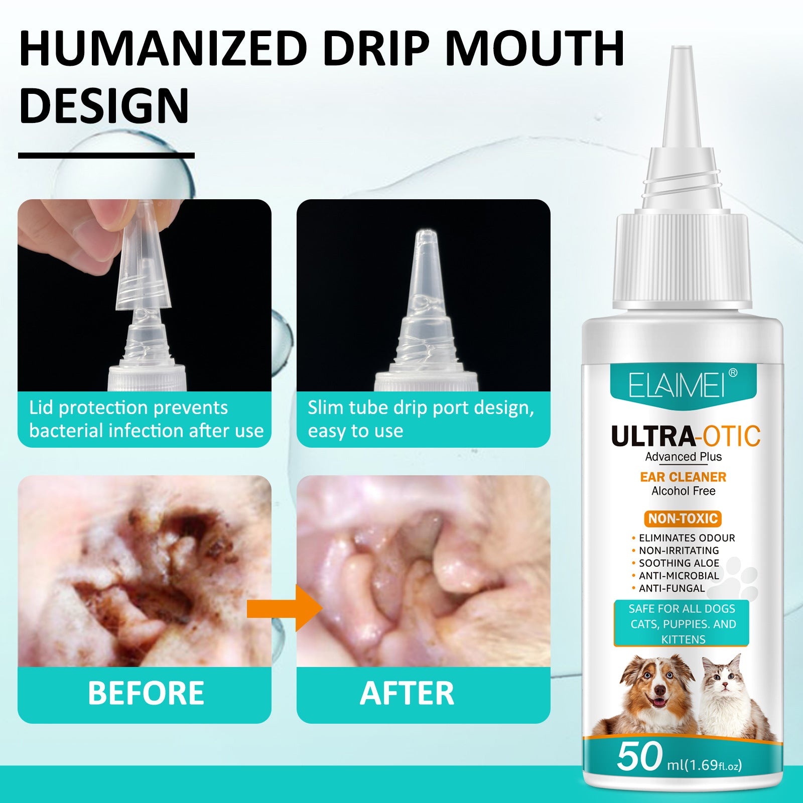Lumora PawCare pet ear cleaner solution 50ml
