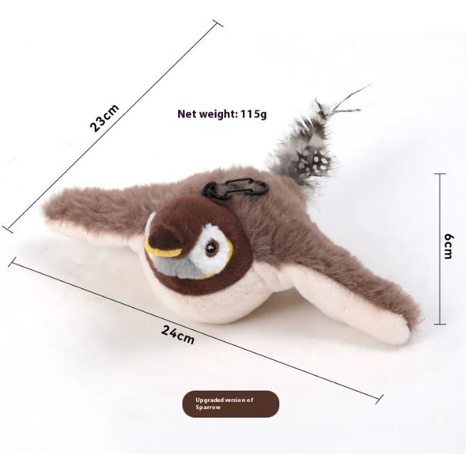 Lumora FlutterBird interactive flapping bird cat toy