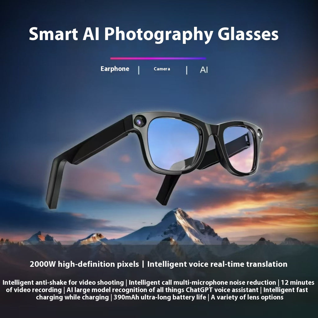 Lumora Vision AI smart glasses with built-in camera